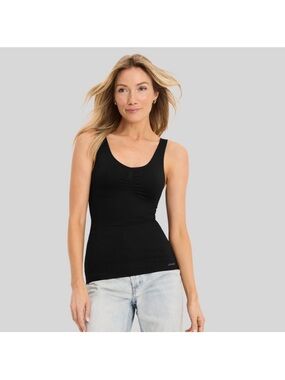 Women’s Core Body Smoothing Tank Top Black Jockey